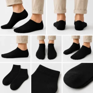 Men’s Socks – 3 Pairs Soft Breathable Low Cut Socks