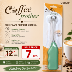Coffee Frother Handheld Milk Foam Maker – Battery Operated